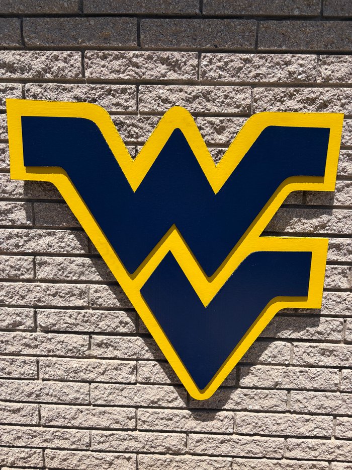 West Virginia Mountaineers fan art logo cutout