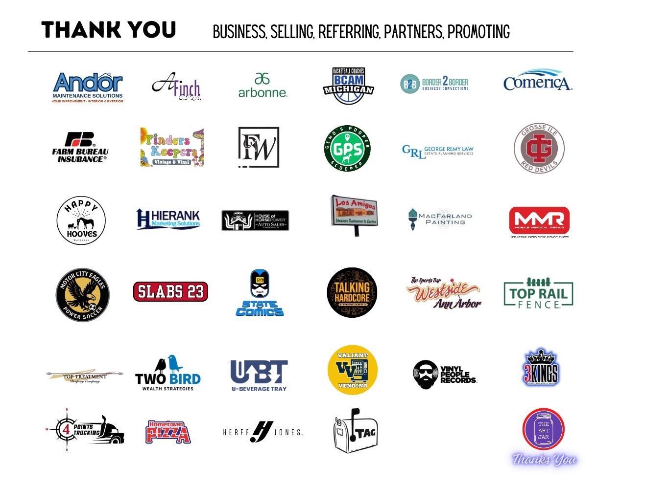 Partner and sponsor logos