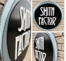 Custom business logo art